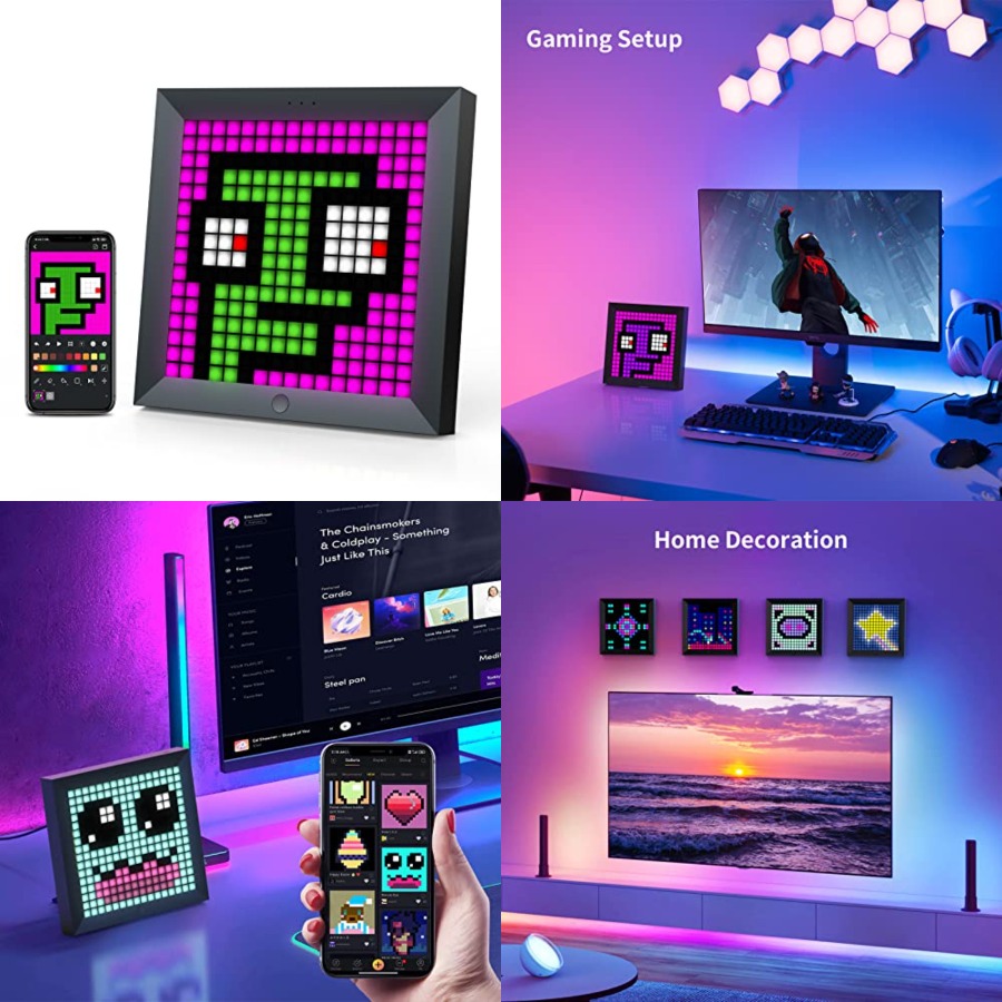 Desk Setup Room - LED Işık Piksel Ekran Paneli, RGB