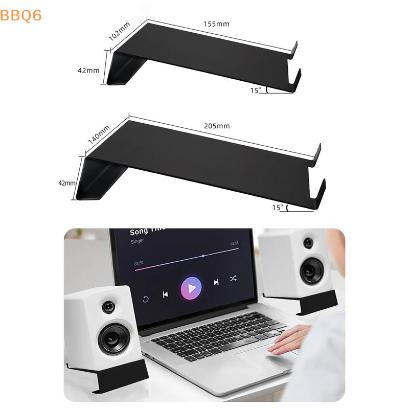 Desk Setup Speakers - *1 adet metal masaüstü hoparlör standı,