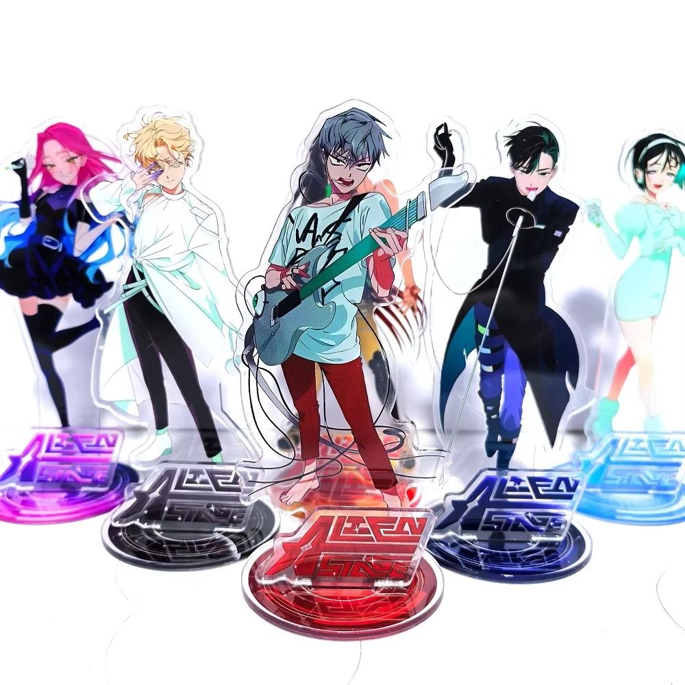 Desk Setup Room - Kawaii Alien Sahne Akrilik Standı Luka