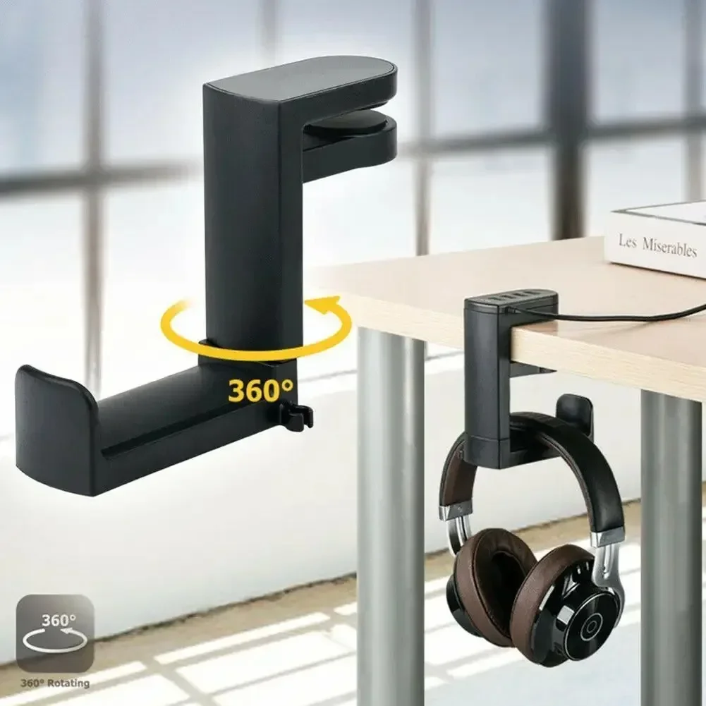 Desk Setup Game - Hiçbir Punch Kulaklık Kanca Klip Tutucu