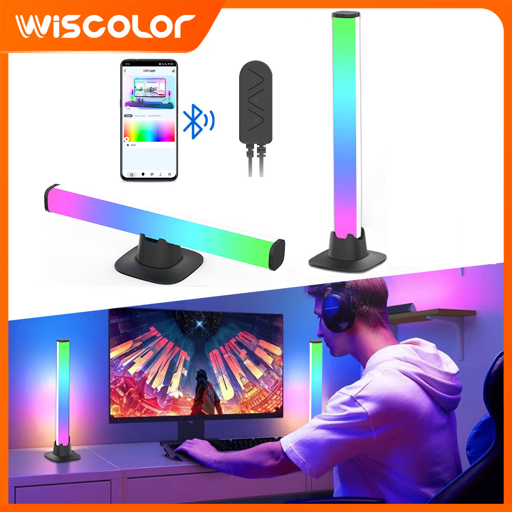 Desk Setup With Tv - RGB LED Işıklar Bar Bluetooth Kurulumu