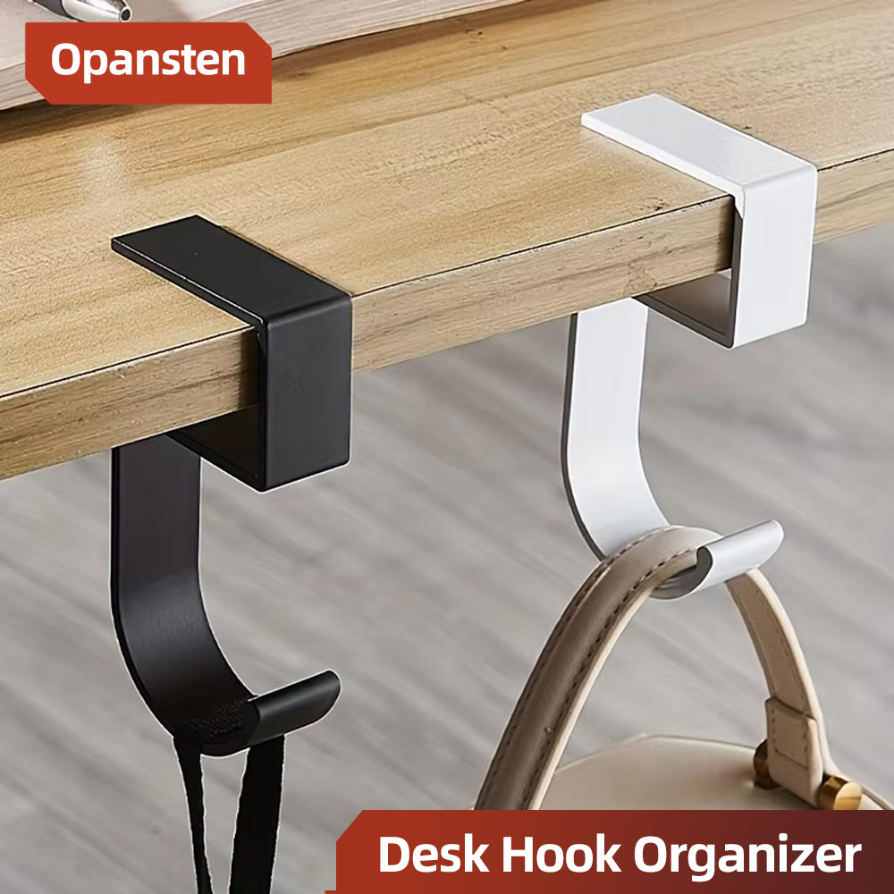 Desk Setup Black And White - Alüminyum Masa Kanca Organizatör Kaymaz Tasarım