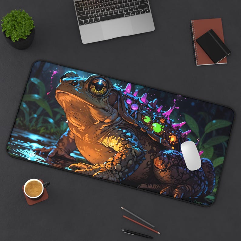 Sevimli Göksel Kurbağa Sümen - - Desk Setup Workspace incelemesi ve fiyatı