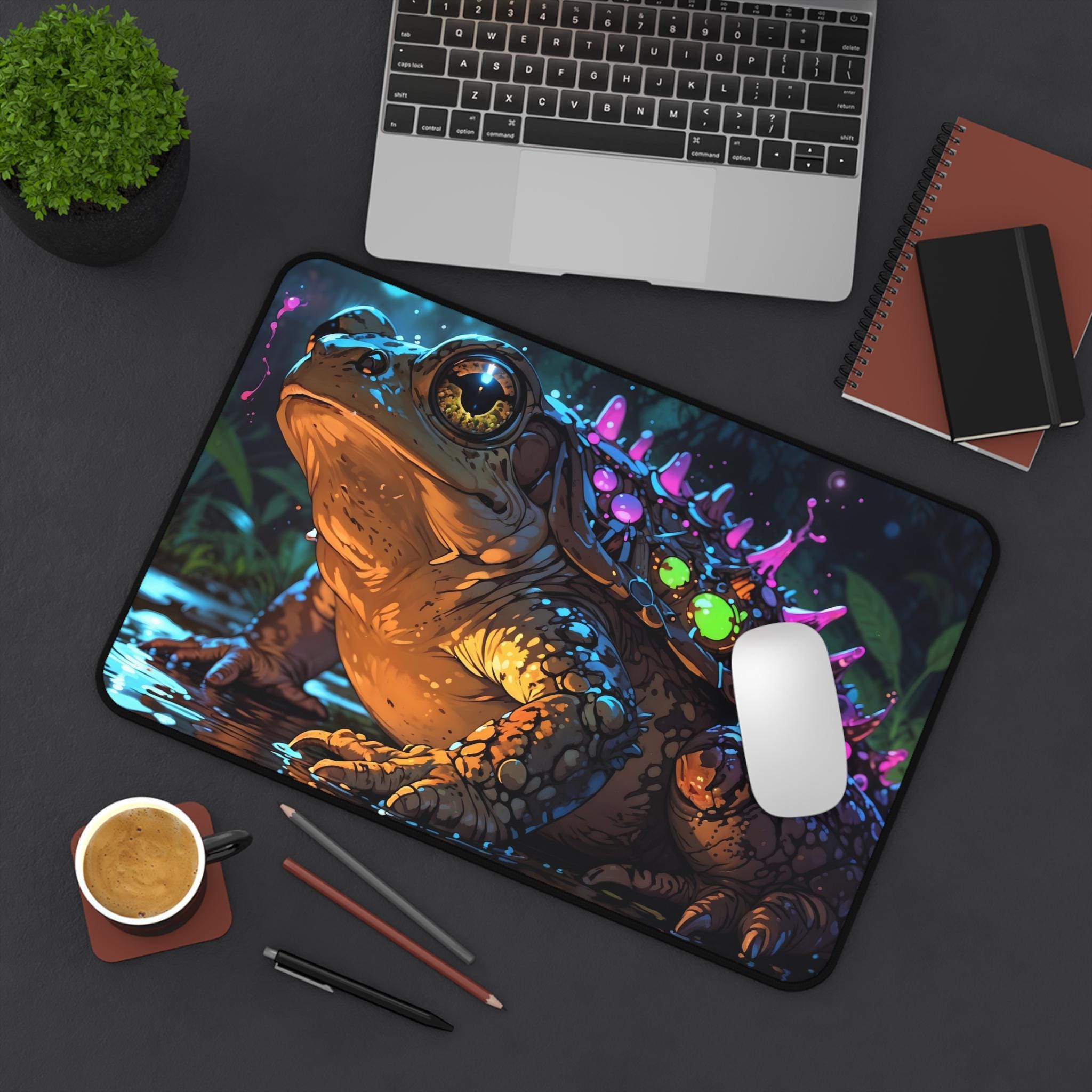 Sevimli Göksel Kurbağa Sümen - - Desk Setup Workspace incelemesi ve fiyatı