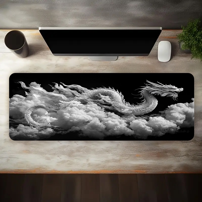 Siyah Beyaz Ejderha Oyuncu Mou - Desk Setup Black And White incelemesi ve fiyatı