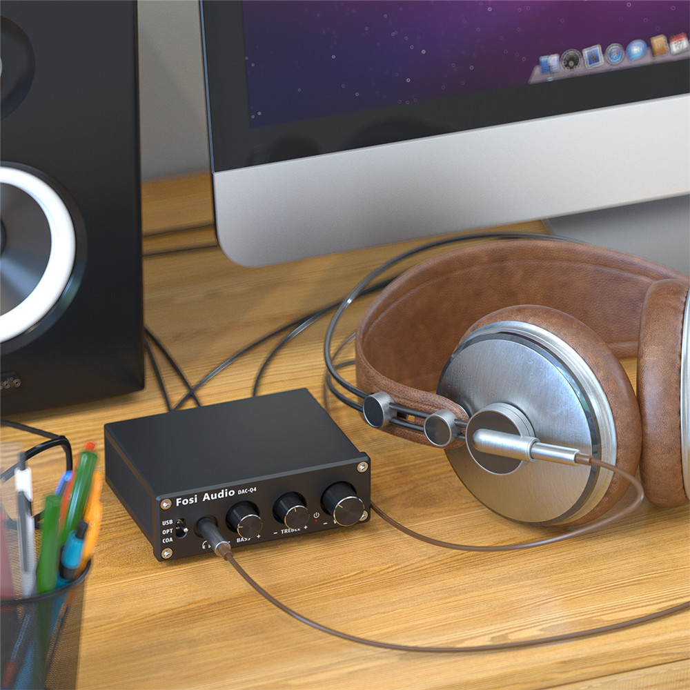 Fosi ses Q4 Mini Stereo USB oy - Desk Setup Speakers incelemesi ve fiyatı