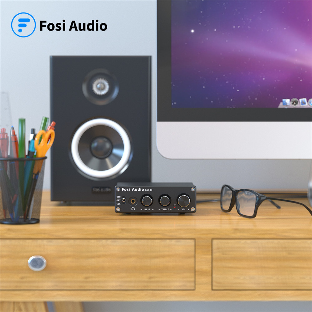 Fosi ses Q4 Mini Stereo USB oy - Desk Setup Speakers incelemesi ve fiyatı