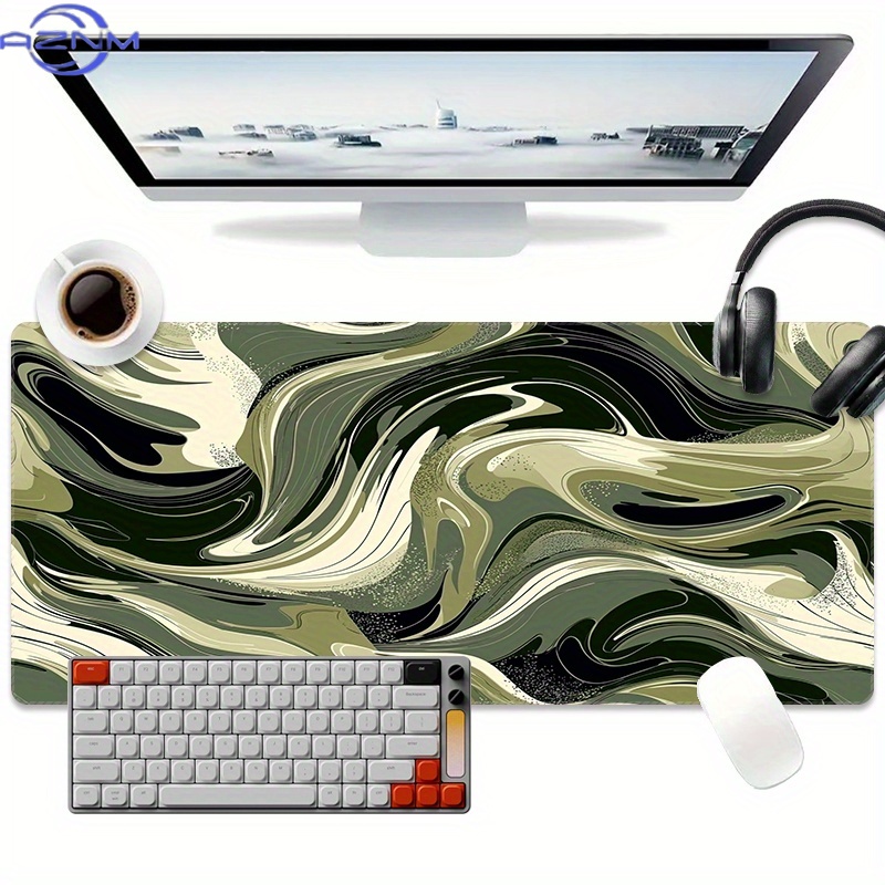 1 adet Ekstra Büyük Oyun Mouse - Desk Setup Black And White incelemesi ve fiyatı