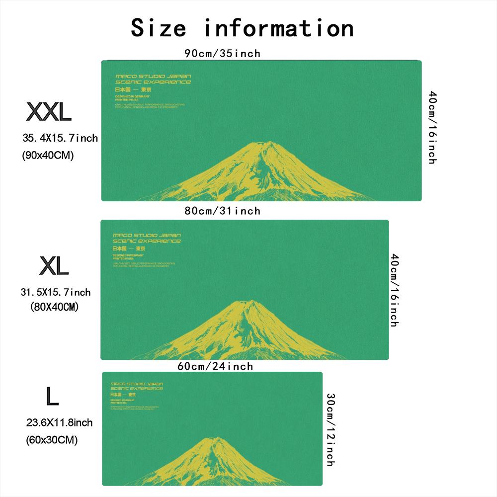 Mount Fuji Minimalist Büyük Bo - Desk Setup Workspace incelemesi ve fiyatı
