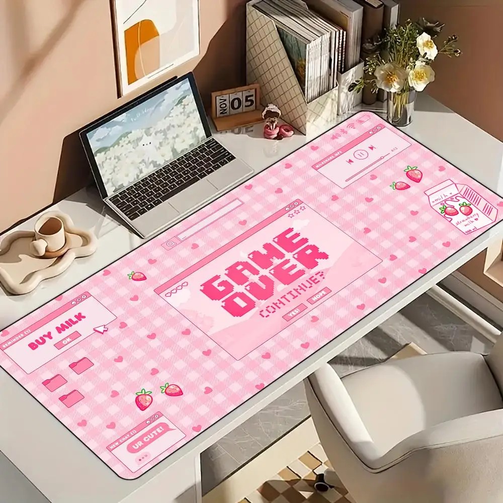 VIKAMA Pembe Ekose GAME OVER P - Desk Setup Pink incelemesi ve fiyatı