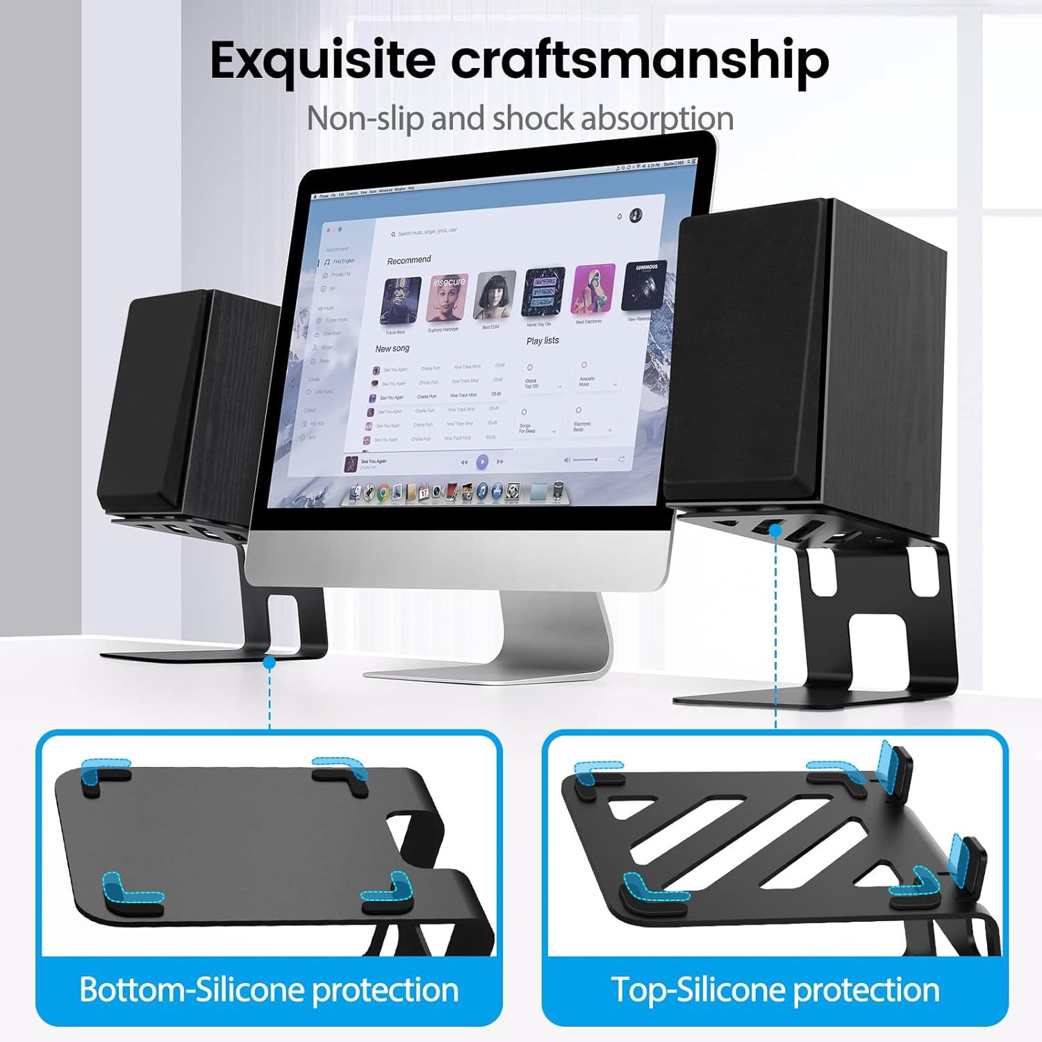 2 adet çoklu masaüstü hoparlör - Desk Setup Speakers incelemesi ve fiyatı