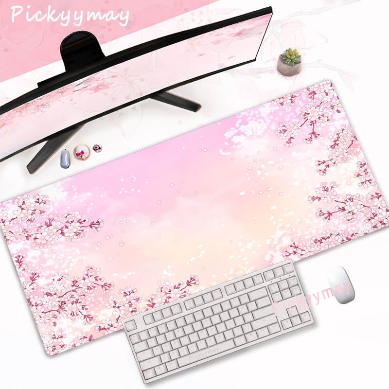 CIFBUY Pembe Kiraz Çiçeği Oyun - Desk Setup Pink incelemesi ve fiyatı