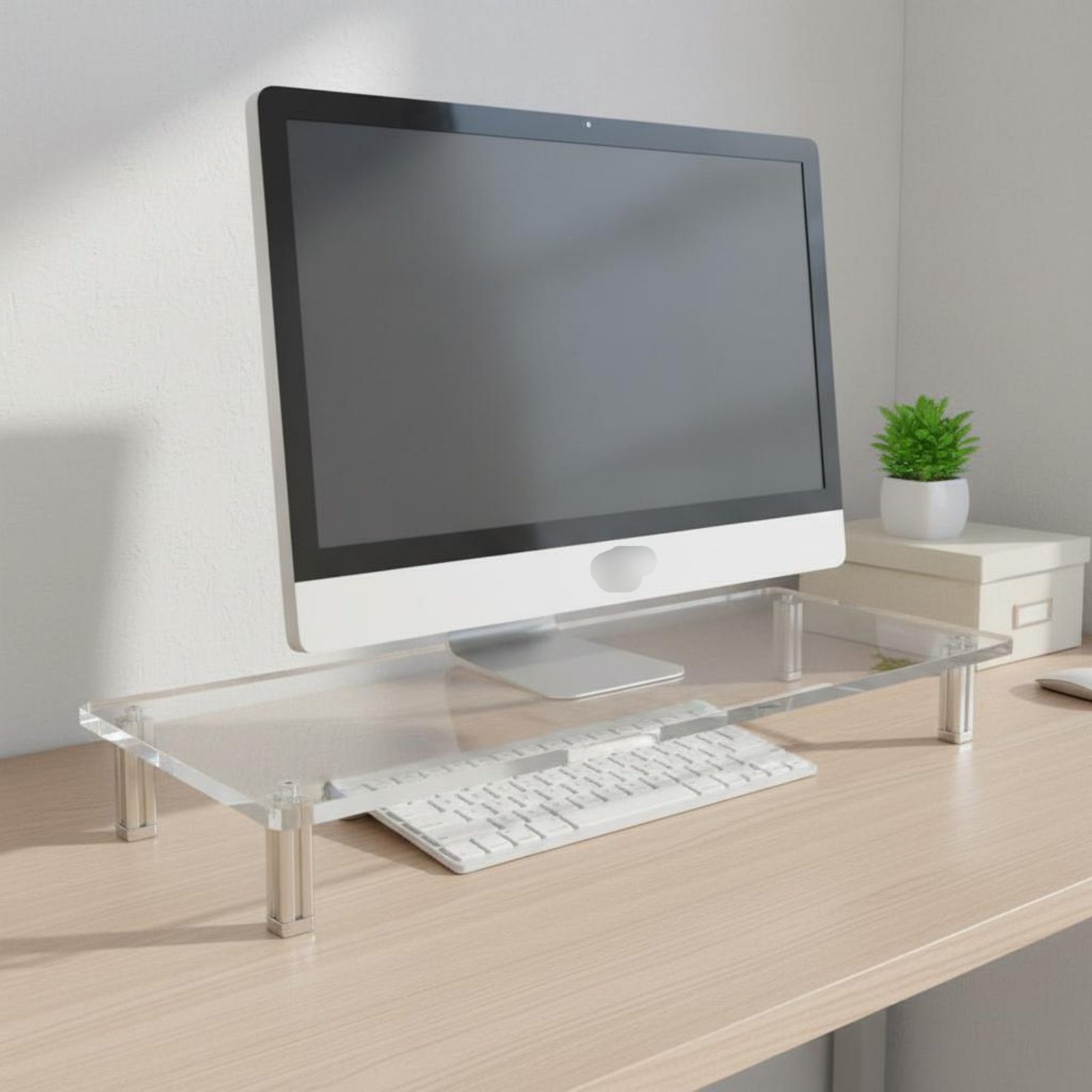 Akrilik Monitör Standı Kolayca - Setup Desk Monitor incelemesi ve fiyatı