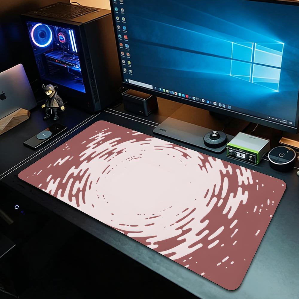 Gri Dairesel Dalgalı Sıvı Doku - Desk Setup Grey incelemesi ve fiyatı