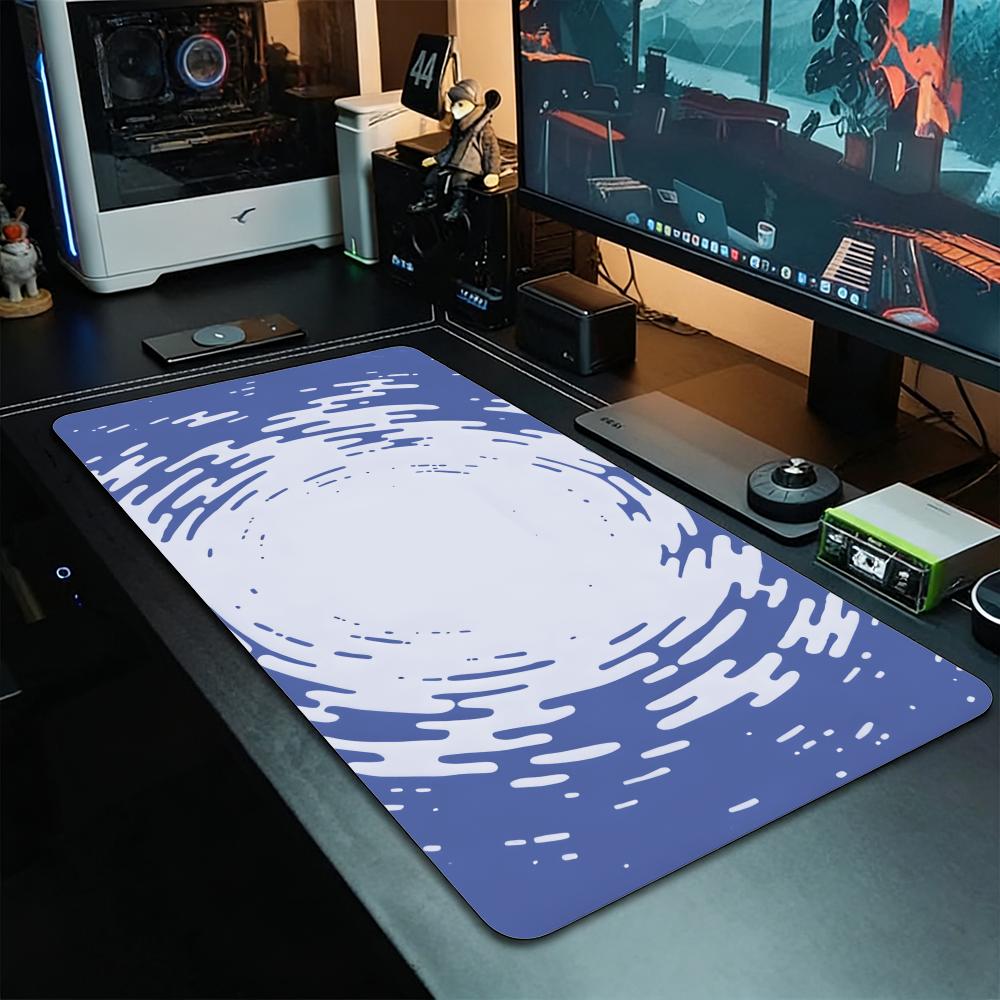 Gri Dairesel Dalgalı Sıvı Doku - Desk Setup Grey incelemesi ve fiyatı