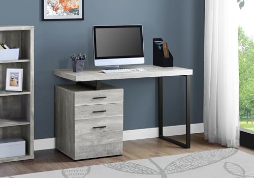 Dosya Dolaplı Bilgisayar Masas - Desk Setup Grey incelemesi ve fiyatı