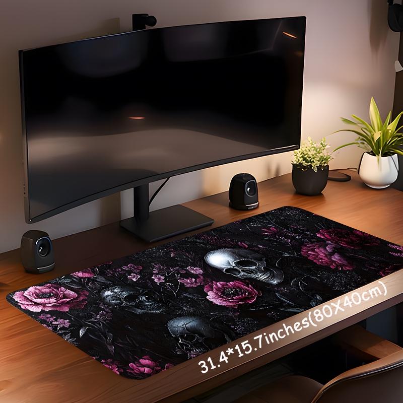 Marka Gotik Kafatası Mouse Pad - Desk Setup Pink incelemesi ve fiyatı