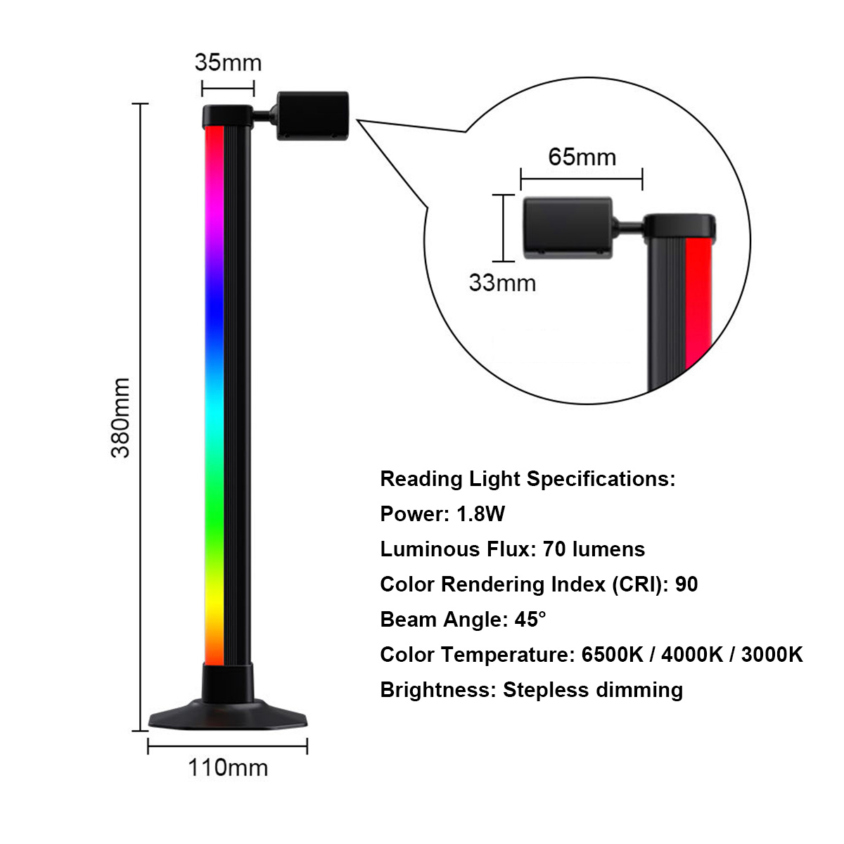 Akıllı Işık Çubuğu LED RGB Müz - Desk Setup With Tv incelemesi ve fiyatı